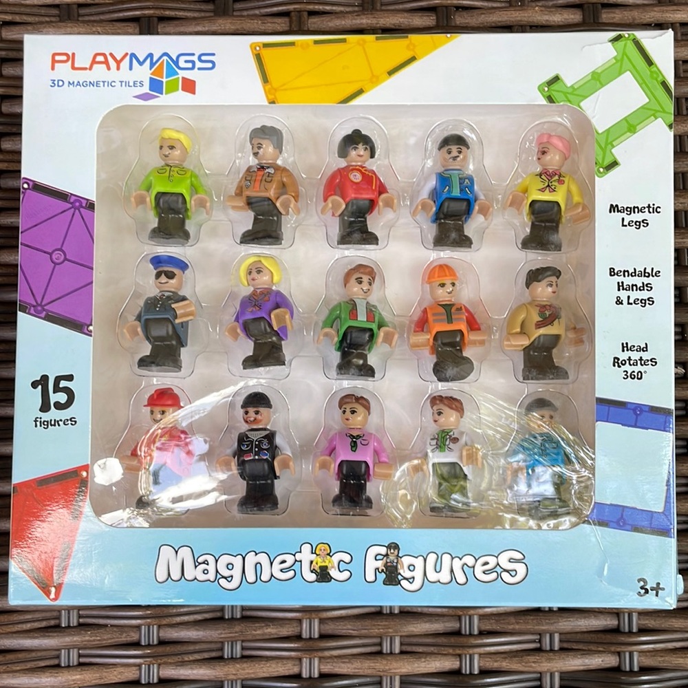 Playmags 3D Magnetic Figures